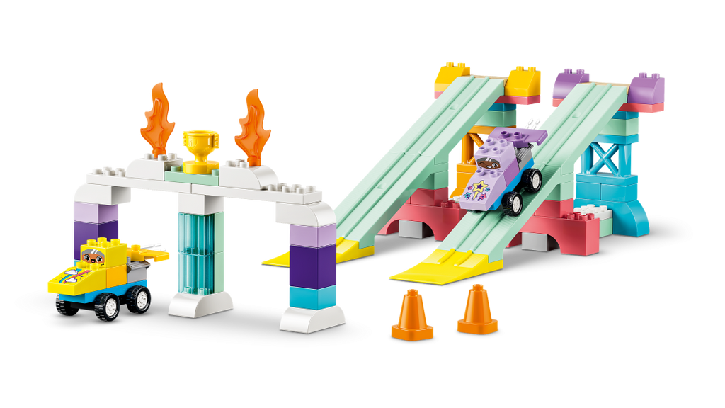LEGO DUPLO 3-in-1 Creative Ramps with Vehicles | 10478