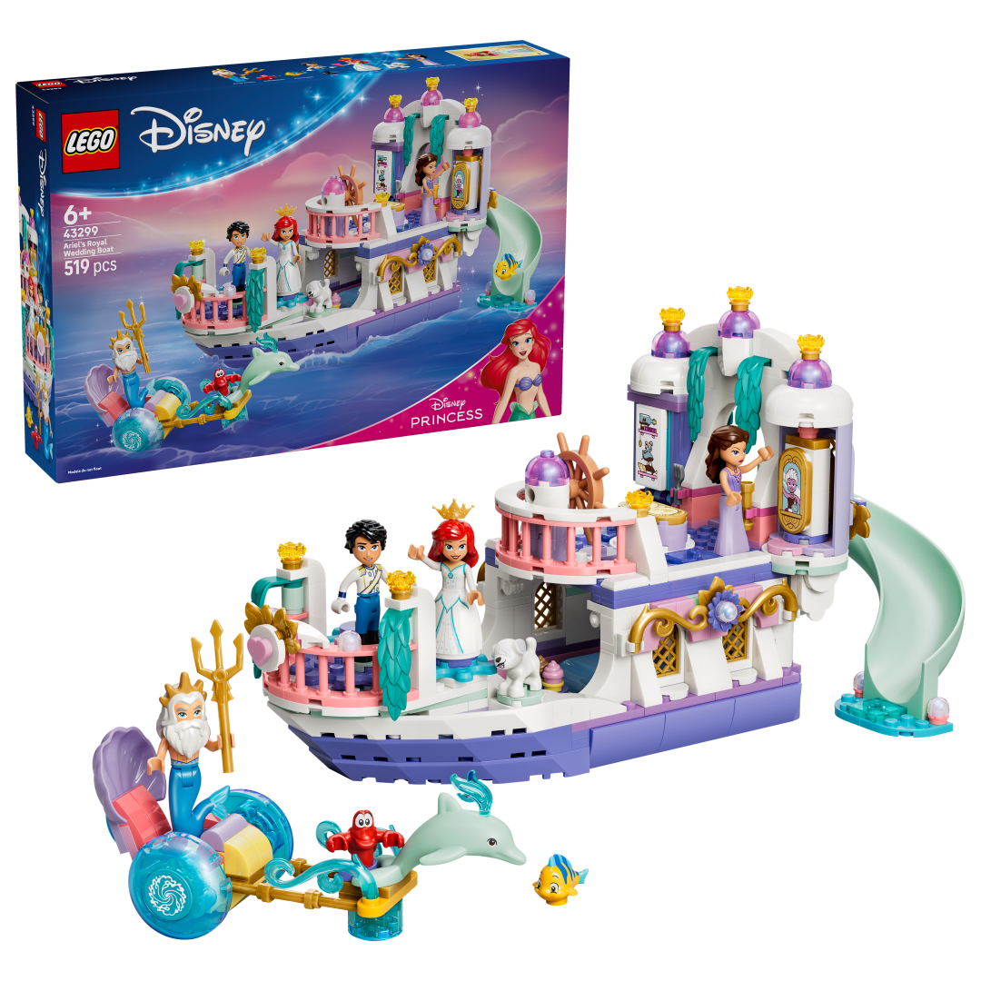 LEGO Disney Ariel's Royal Wedding Boat | 43299