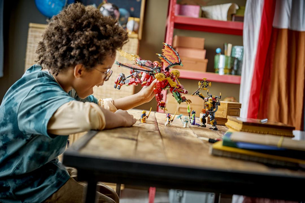 LEGO NINJAGO Wyldfyre's Transforming Dragon Mech | 71868