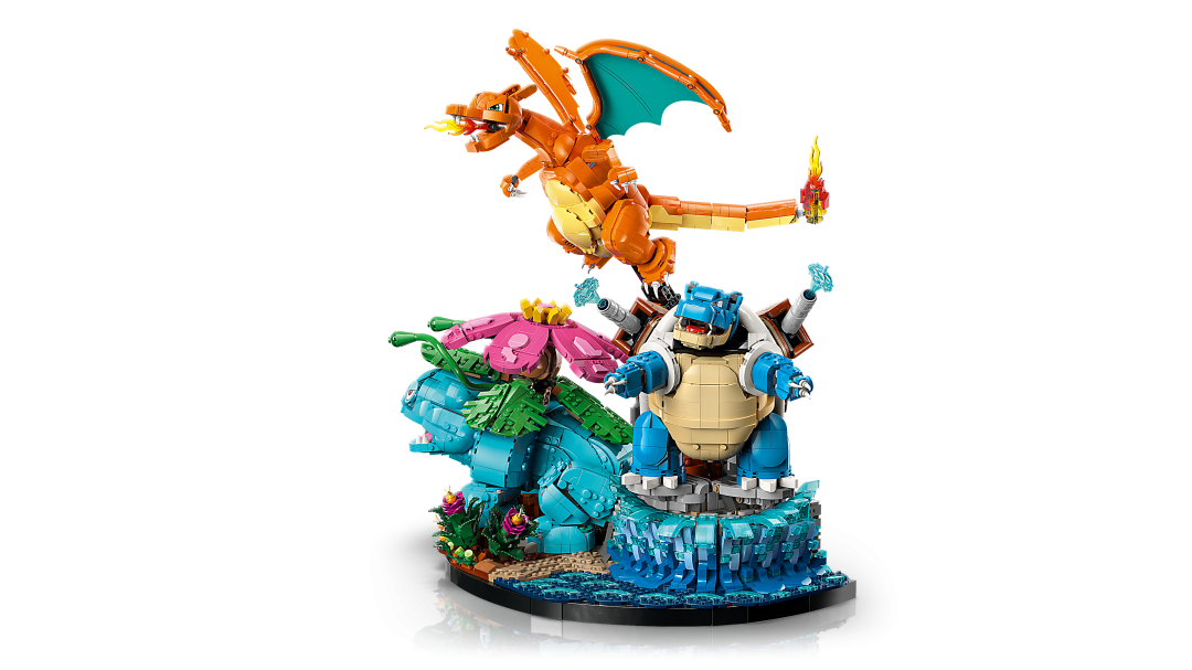 LEGO Pokémon Venusaur, Charizard and Blastoise | 72153