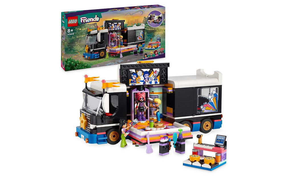 LEGO Friends Pop Star Music Tour Bus | 42619