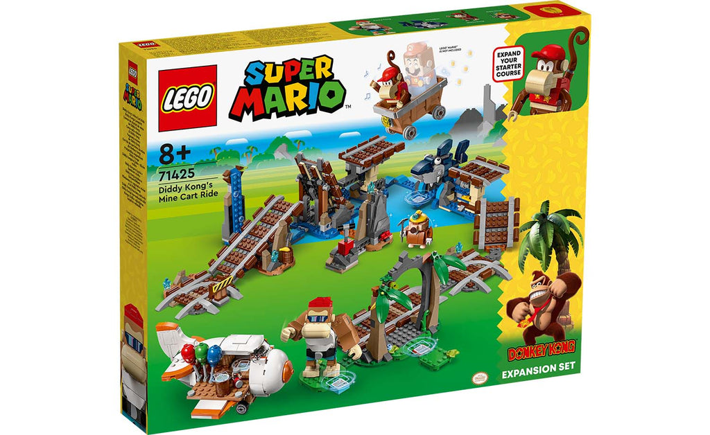 LEGO Super Mario Diddy Kong's Mine Cart Ride Expansion Set | 71425